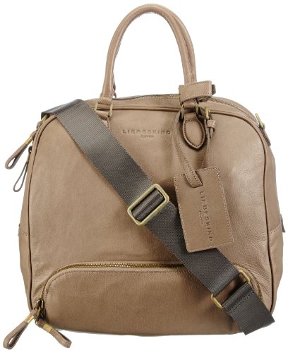 Liebeskind-Berlin-Boarding-Bag-Bolso-de-mano-de-cuero-mujer-color-beige ...